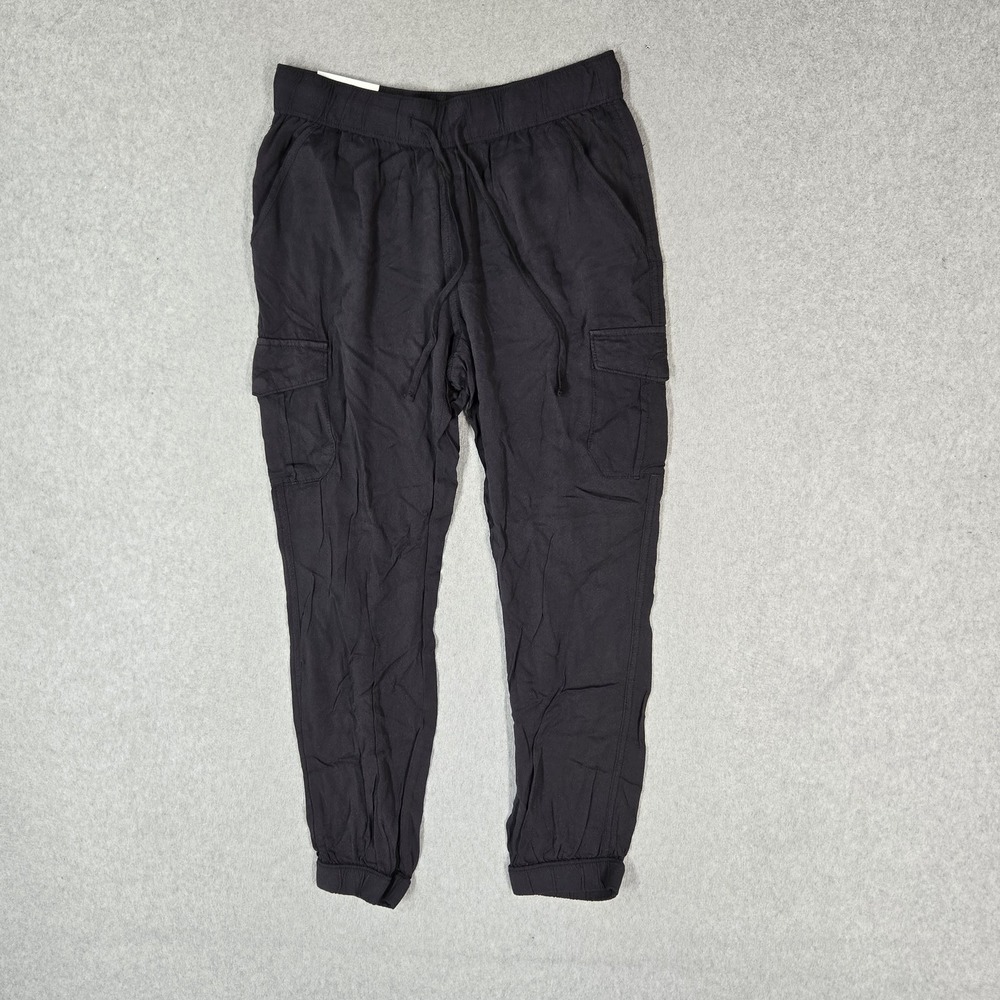 Gap Men Pants XS Black Cargo Pants Jogger 28" Inseam Outdoor Utility NWT